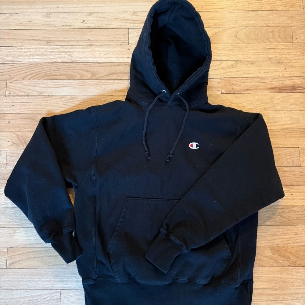 Champion Black Hoodie